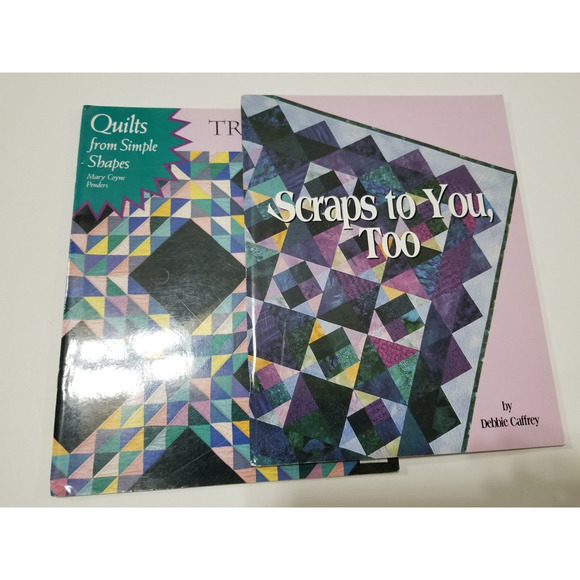 Triangles/scraps to you too by Debbie Caffrey item no.437 - Picture 1 of 3